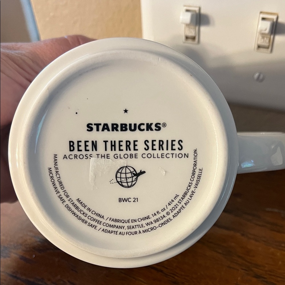 Georgia Starbucks Souvenir Mug with Blue Interior - Picture 5 of 5